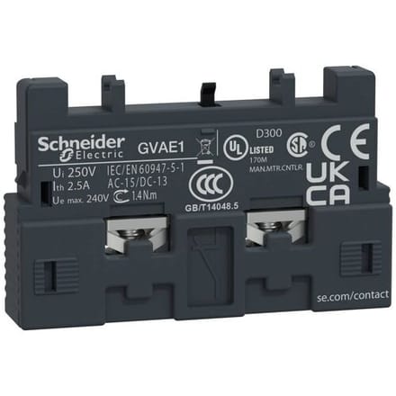 Schneider Electric GVAE1 Hulpschakelaar 10 stuk(s)