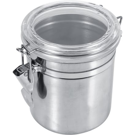 RVS Keuken Voedselcontainer Fles Suiker Thee Koffiebonen Bus (L) Medium 4.75L gray