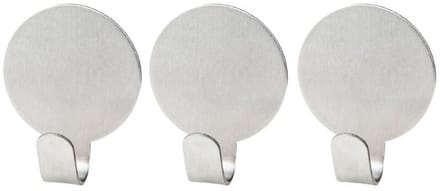 Set van 3 ronde zelfklevende haken Fackelmann Tecno