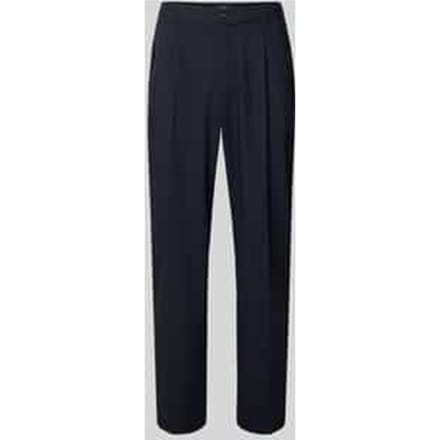 straight fit broek met viscose
