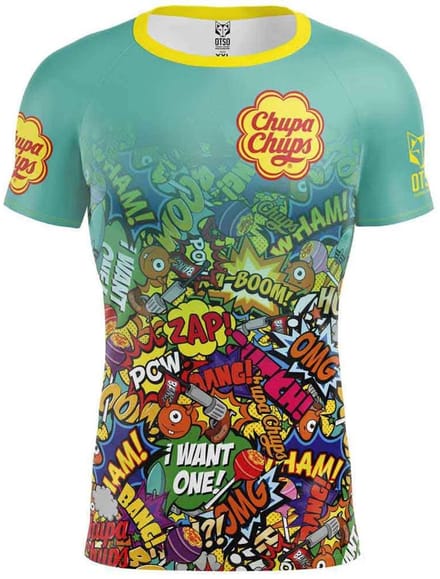 Otso Chupa Chups Comic T-shirt Met Korte Mouwen Veelkleurig L Man