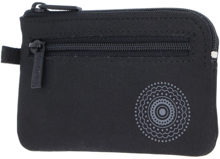 oxmox sleutelgeval New Cryptan Keyholder Circle Bloom Print Grey Black zwart