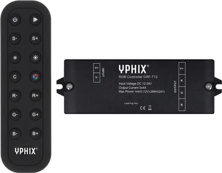 RGB Controller CRF-T12 incl. RF afstandsbediening