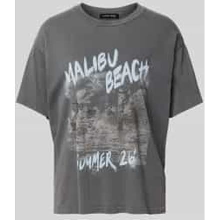 T-shirt met malibu-print
