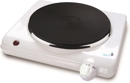 German Line Elektrische kookplaat - Campingkooktoestel - 1 pit - 1000W - Ø16,5 cm
