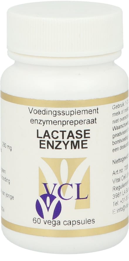 Vital Cell Life Lactase enzyme 60 Capsules