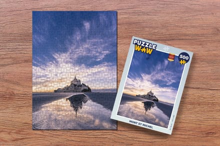 Puzzel Mont St Michel - Legpuzzel - Puzzel 500 stukjes