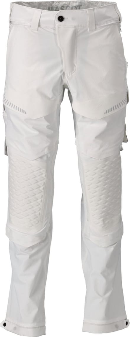Mascot Customized Broek met kniezakken 22279-605 - Wit - C46 - 76