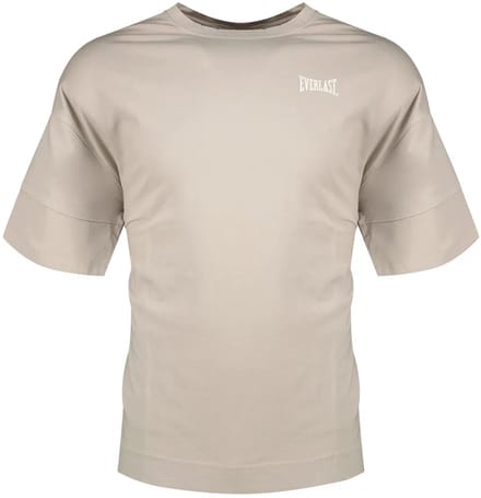 Everlast Dye Over T-shirt Met Korte Mouwen Beige M Man
