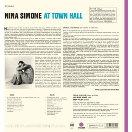 At Town Hall - Nina Simone