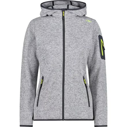 CMP Zip Hoodie - Grey-limone - Maat Damen_EU 34