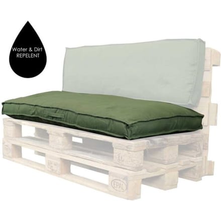 Unique Living Palletkussen Zitkussen Luanda Pesto Groen - 120 x 80 cm