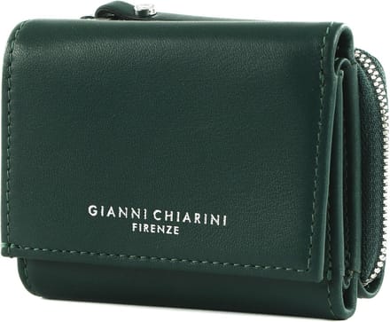 GIANNI CHIARINI Leren Portemonnee Lush Wallet Deep Green Donkergroen
