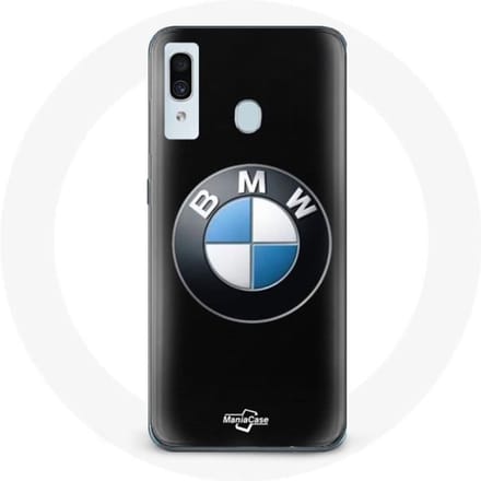 Coque - BMW - Samsung Galaxy A30 - Logo - Noir - Protection contre les chocs noir