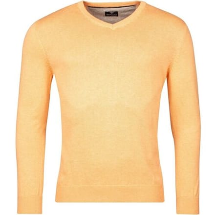 Baileys Trui V-Neck Pullover Single Knit Zalm / male
