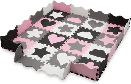 Kidwell Puzzel speelmat happy love roze