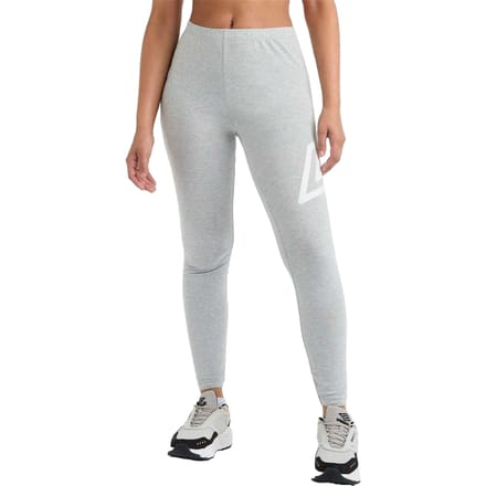 Umbro Dames/Dames Logo Legging (Grijs gemêleerd/wit)