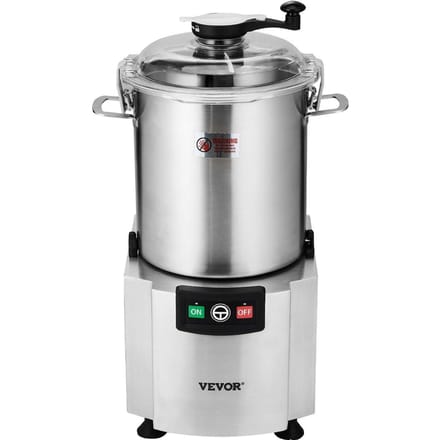 Keukenmachine & Groentesnijder 18L Voedselkwaliteit Roestvrij Staal Blender