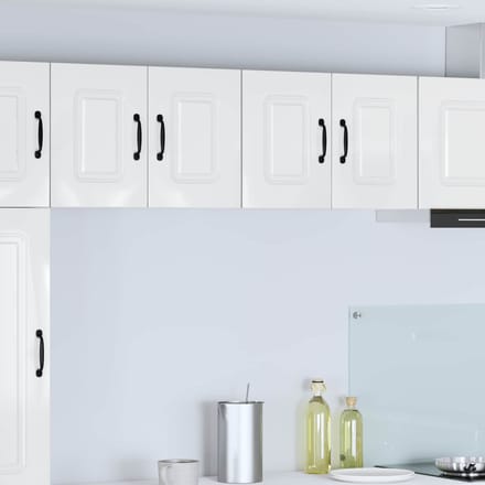vidaXL - Vaatwasserpaneel - Kalmar - Hoogglans - wit - 60 - x - 31 - x - 40 - cm