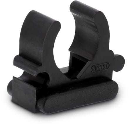 Mepac klembeugel 16-19mm zwart p/100st.