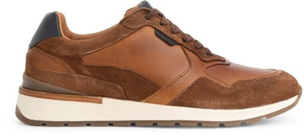 Travelin' Dalton Heren - Sneakers - Leer - Cognac