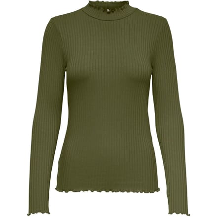 JDY - JDYFRANSISKA L/S HI-NCK TOP JR Dames Top