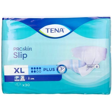 Tena Slip Plus XL - Karton van 90 kleefluiers