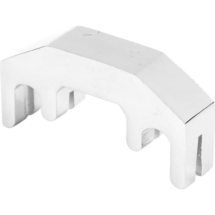 Viool Demper Geluiddemper Metaal Draagbaar Muziekinstrument Accessoire voor 12 44 MaatZilver zilver