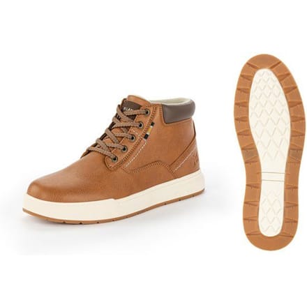 Milanoro High Sneakers Nevada Cognac Men - Maat 41 - Bruin/Wit