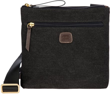 BRIC'S Schoudertas Sorrento Emma Shoulderbag Black Donkergroen