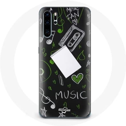 Coque pour Huawei P30 Music clé de sol