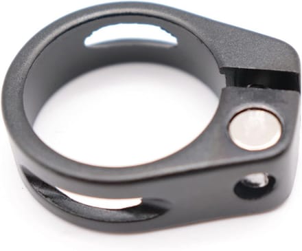 Super Light Aluminum Bicycle Saddle Clamp Saddle Clamp 31.8mm (Black) - ShopVlot
