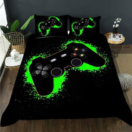 Game Controller Beddengoed Sets Coole Gaming Console Dekbedovertrek Dekbed Set Exquise Beddengoed Set Luxe Cadeau 100x135cm-2pcs