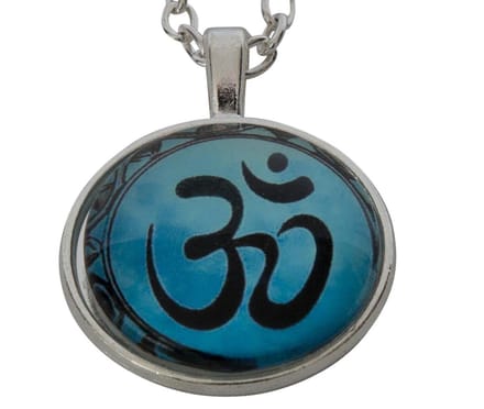 Gelukshanger – Om – 25 mm – inclusief ketting