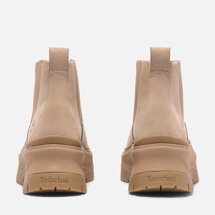 Timberland Roxie Lane Mid Chelsea Boot Light Beige Nubuck Größe: 41 | Stiefel Outlet | Damen | Braun