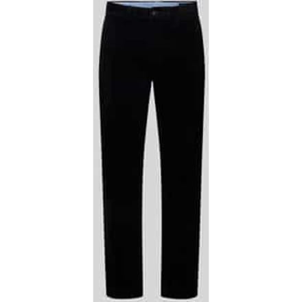 straight fit corduroy broek van katoenmix