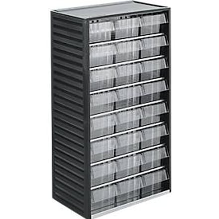 Treston onderdelenkast type 554, 24 schuifladen