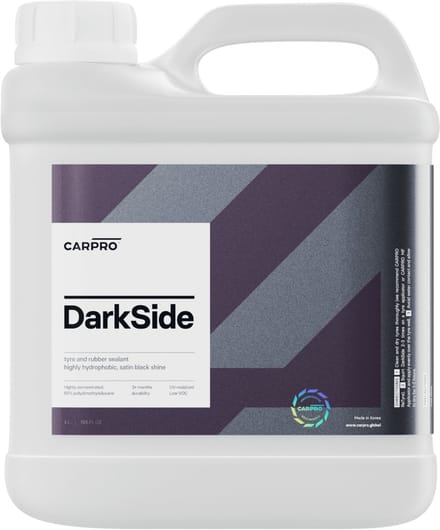 CarPro DarkSide Tyre & Rubber Sealant - 4000ml - voor autobanden - UV-bestendig