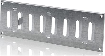 Verstelbaar Ventilatorrooster 300x100mm Verzinkt Staal
