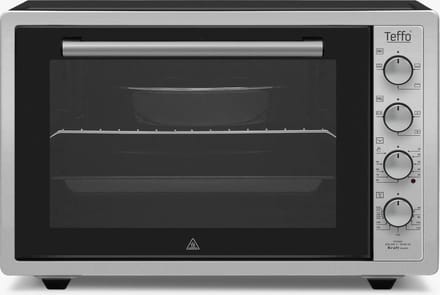 Teffo vrijstaande Oven XXL - 70 liter - grijs