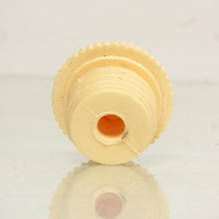 Bouchon de réservoir d'essence crème Ø29mm a pousser pour mobylette Peugeot 103