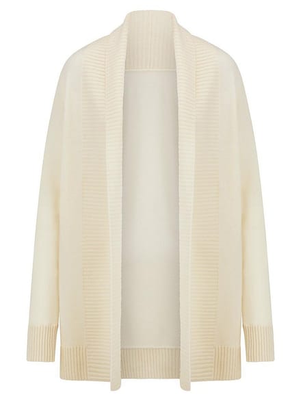 Lang vest Van Peter Hahn wit