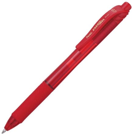 Merkloos Gelpen Rood 0,7mm - Comfortabel Schrijven