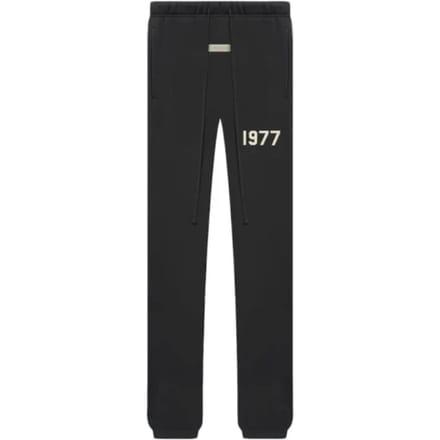 Fear of God ESSENTIALS 1977 Iron Black Broek