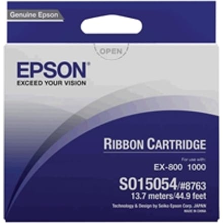 Epson S015054 #8763 inktlint zwart (origineel)