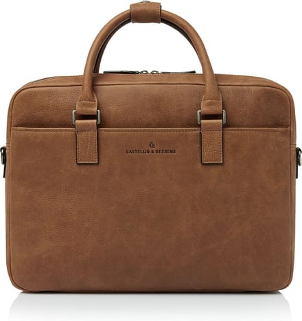 Castelijn & Beerens - Carisma Laptoptas 15,6 RFID | cognac -