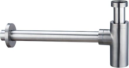 Design sifon Gun Metal Geborsteld
