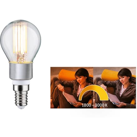 Paulmann 28778 LED-lamp Energielabel F (A - G) E14 5 W (Ø x h) 45 mm x 99 mm 1 stuk(s)