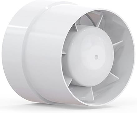 Buisventilator 100 mm | Stil Inline Ventilator voor Keuken, Toilet en Thuisgebruik