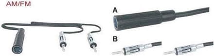 adapterkabel 15 cm Y splitter 2x DIN M - DIN F 1x